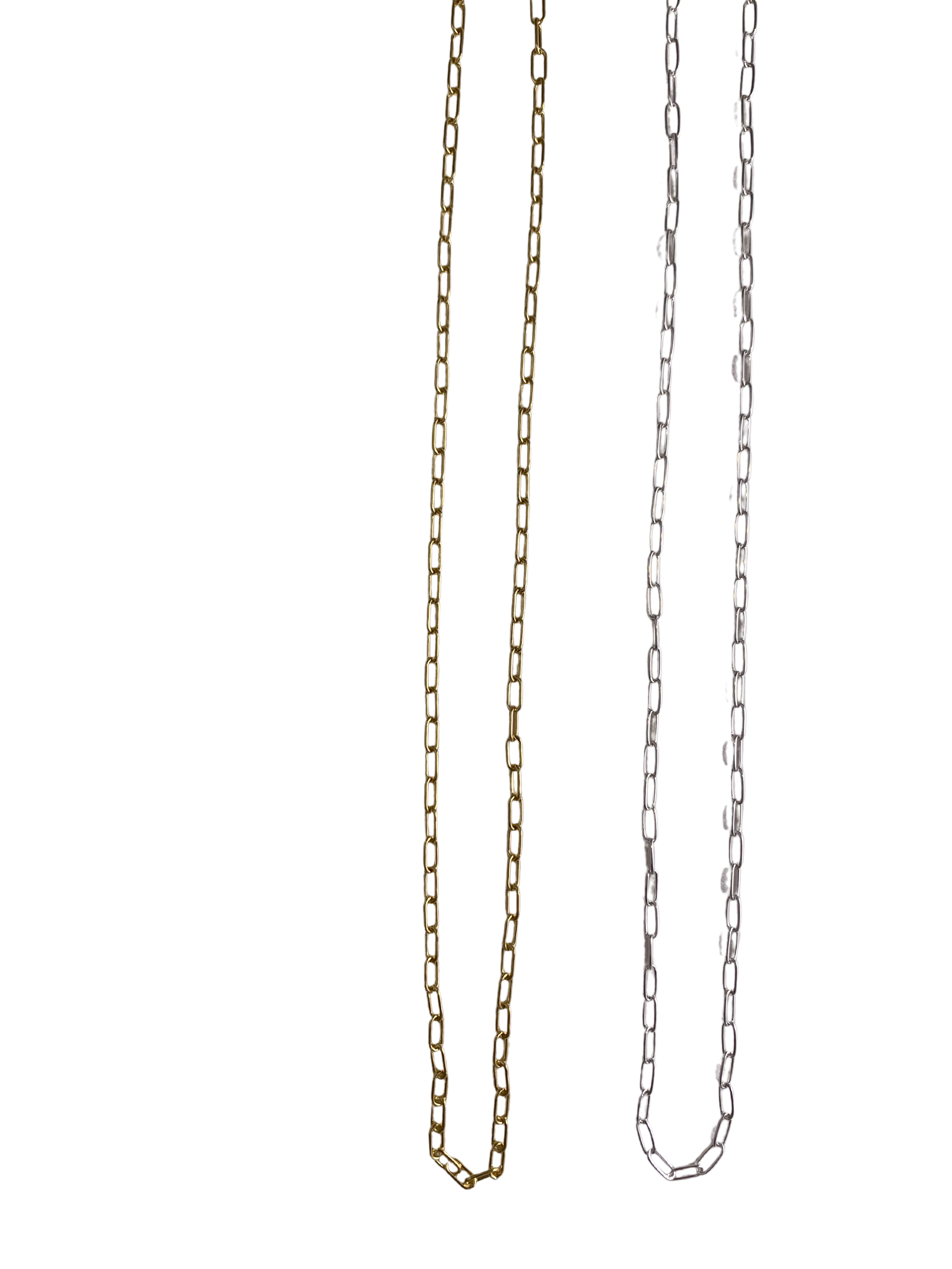 Gold Paperclip Chain