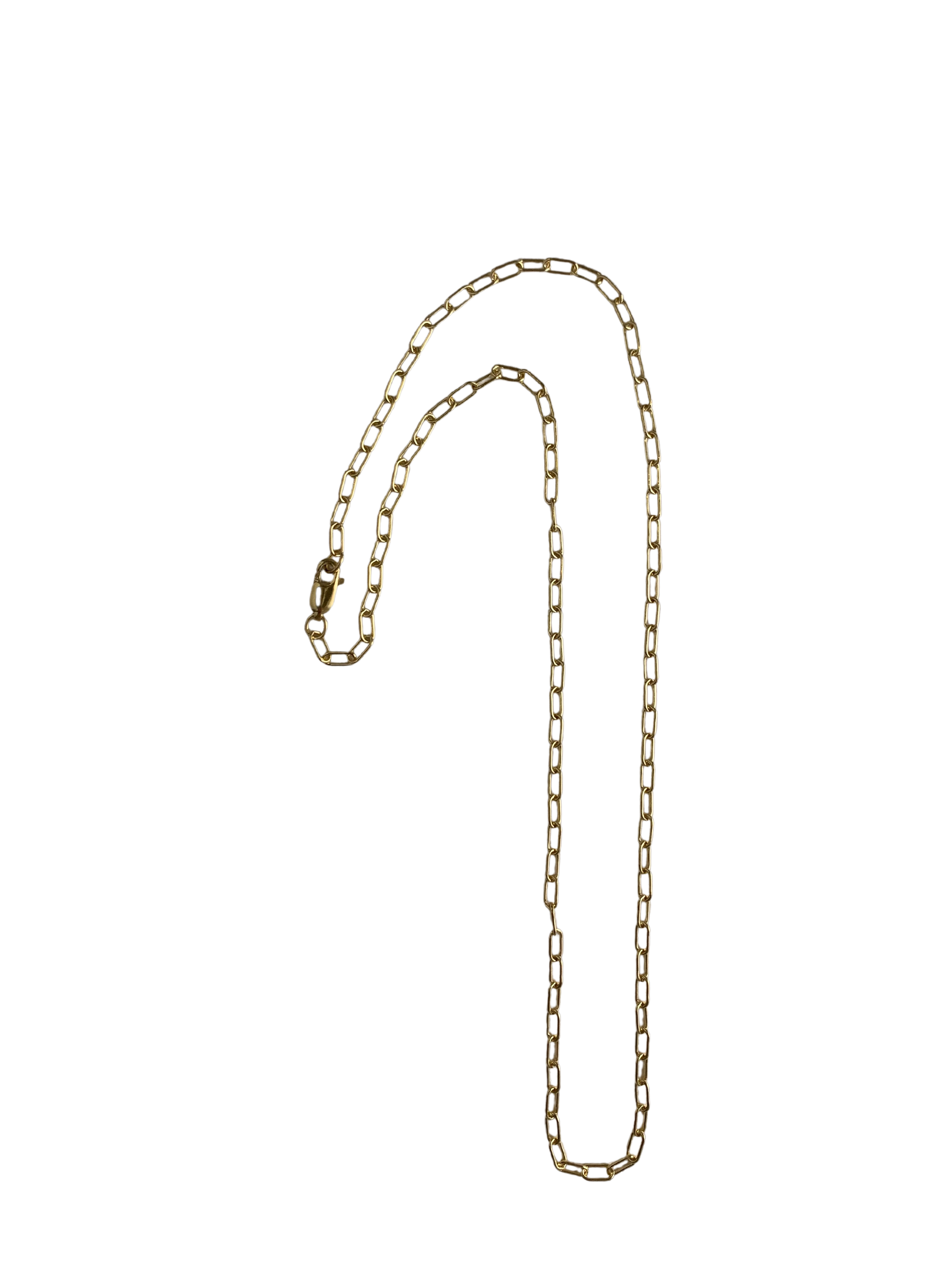 Gold Paperclip Chain