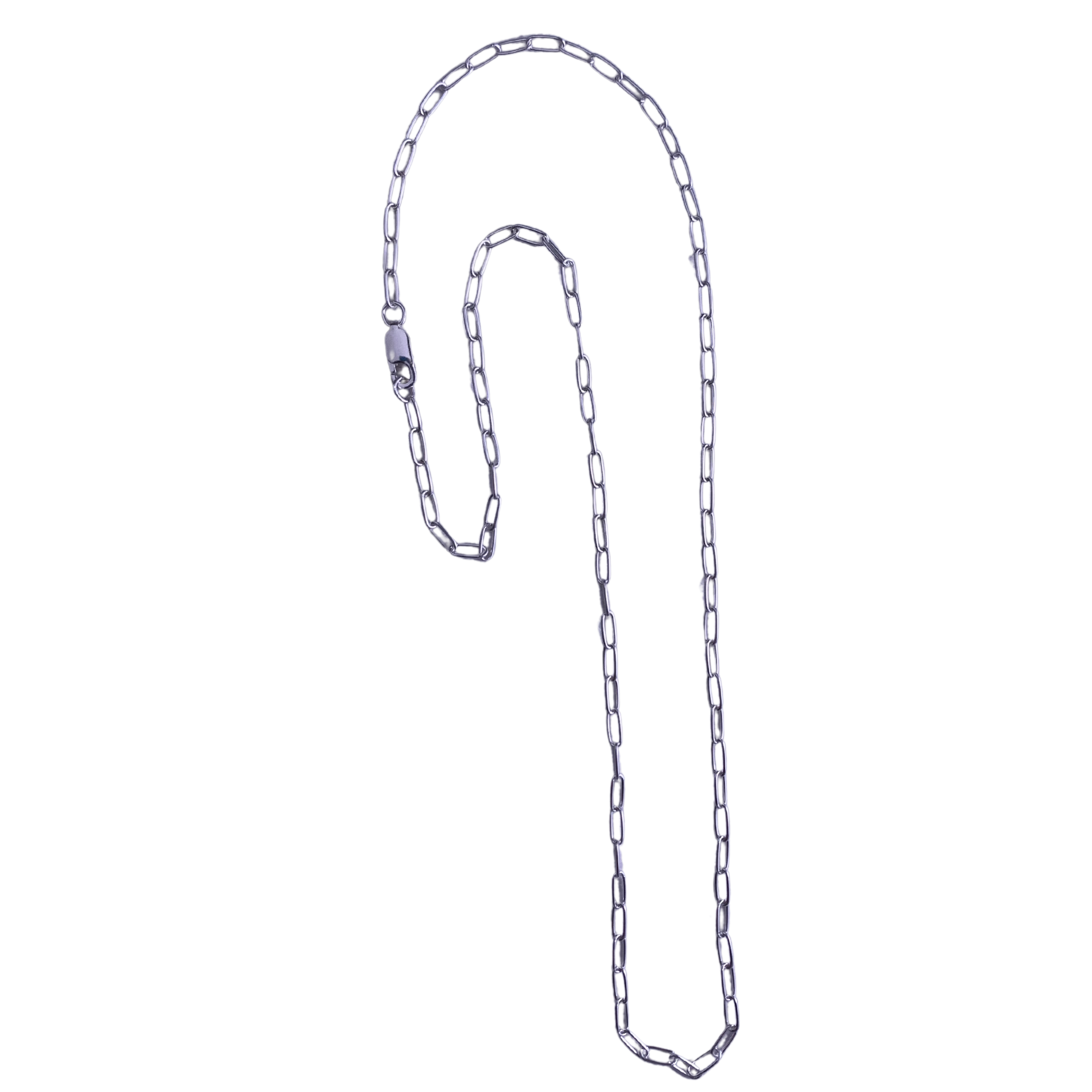 Sterling Silver Paperclip Chain